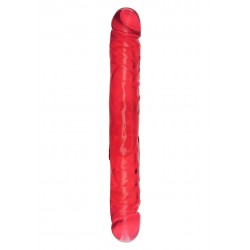 Jellies Jr Double Dong Pink 12 Inch