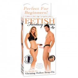 Ff Vibrating Hollow Strap On - Fles