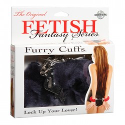 Ff Furry Cuffs - Black