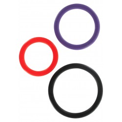 Triple Rings Multicolor 3pcs