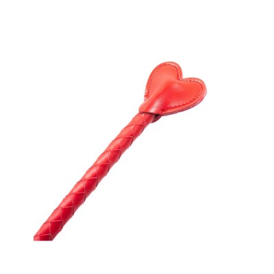 Long Whip Heart 140cm - red