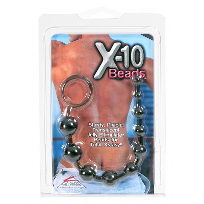 X-10 Beads Black