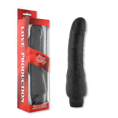 Perfect Pleasures Vibrator Blk 22cm