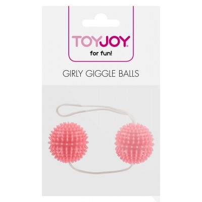 Girly Giggle Love Balls Soft Pink