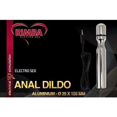 Electro Sex Anaal dildo, bi-polair (155 mm)