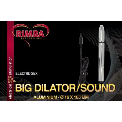 Electro dildo/sound, bi-polar (165 mm)