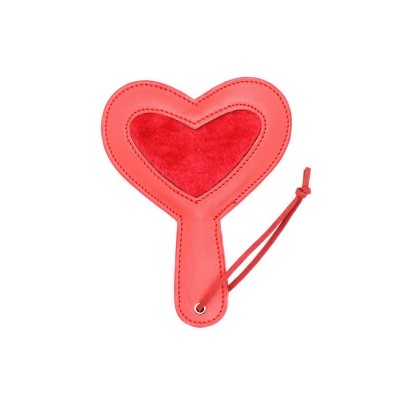 Heart Shaped Paddle - red
