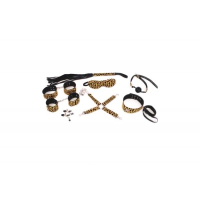 Bondage Set | BDSM Leopard Kit