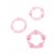 Stay Hard - Three Rings - Pink