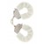 Furry Fun Cuffs White Plush