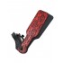 Lace paddle 37cm red