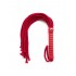 Rope flogger 49cm red